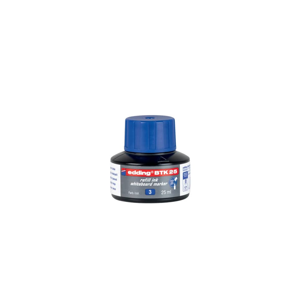 Nachfülltinte BTK 25, Whiteboardmarker, 25 ml, blau EDDING 4-BTK25003