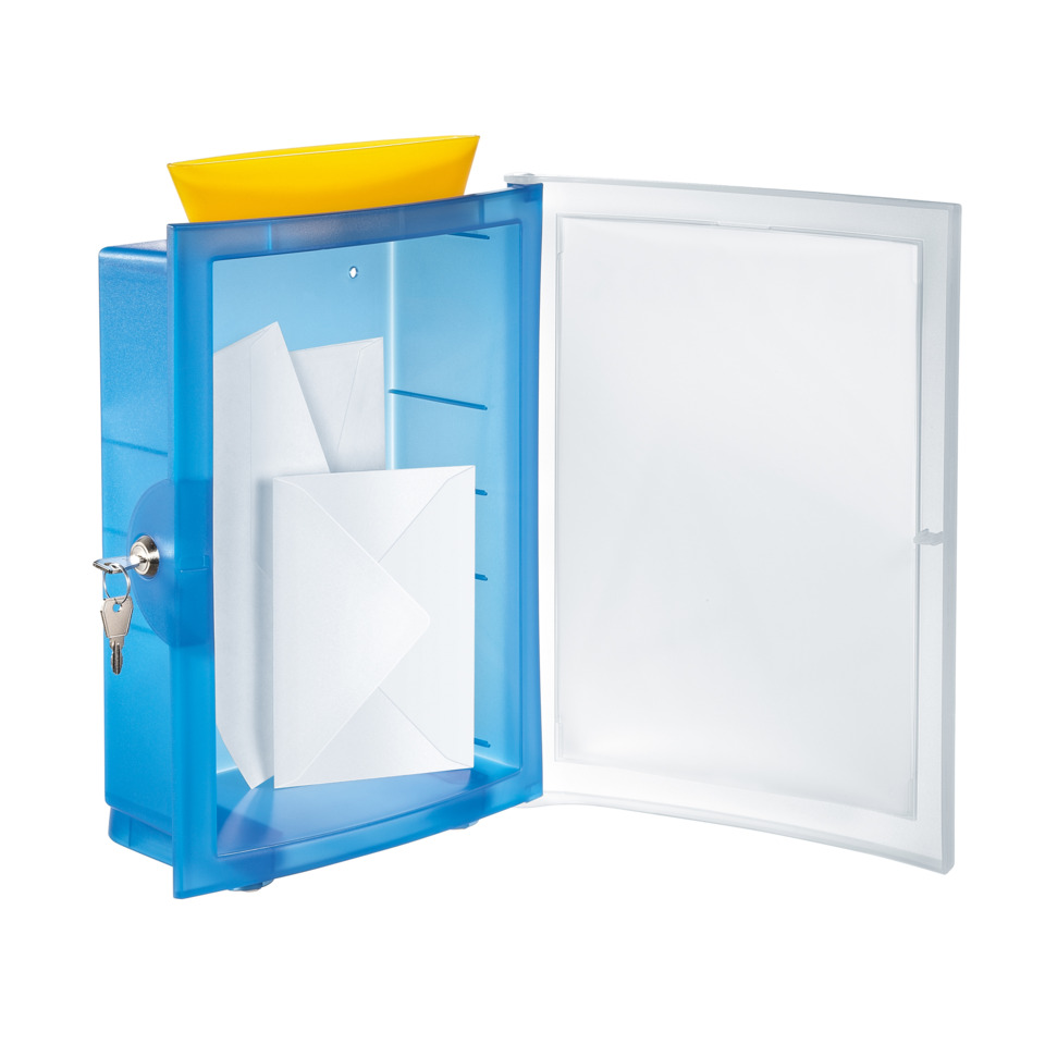 Briefkasten, Postfach, Schutzschrank, Schlüsselschloss, Kartenfach