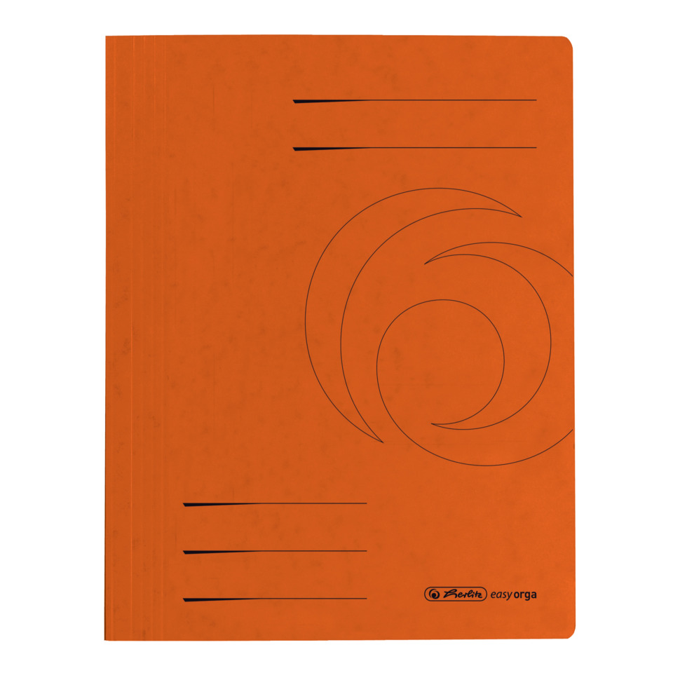 Notizblock, Spiralblock, Orange, Notizheft, Linienmuster