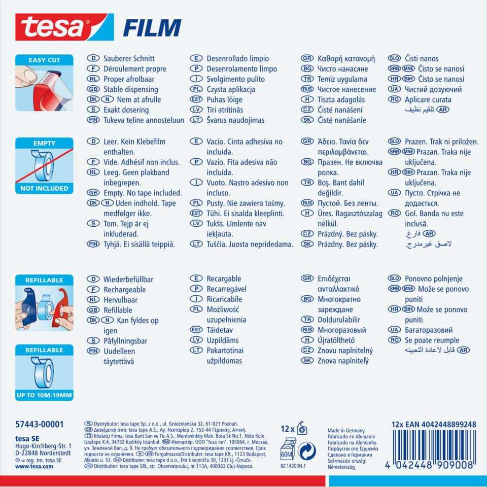 Tape, Spender, Film, Klebeband, Transparent