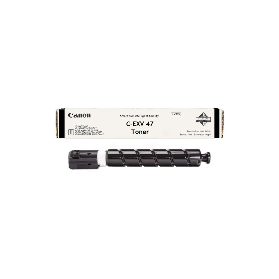 Toner, C-EXV 47, Schwarze Tonerpatrone, Canon Kartusche, Drum-Rolle