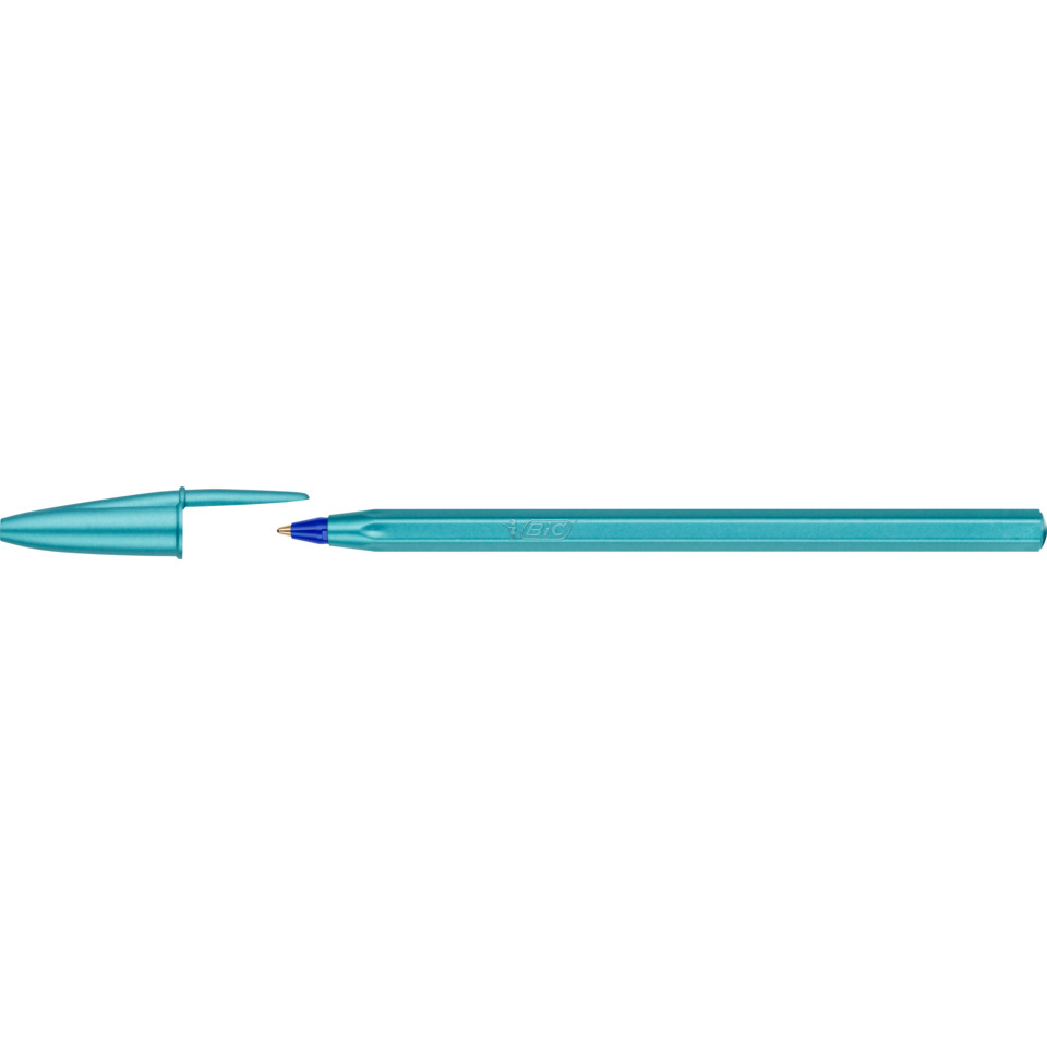 Kugelstift, Kugelstift blau, Schreibgerät, Kugelschreiber blau, Kappe abnehmbar