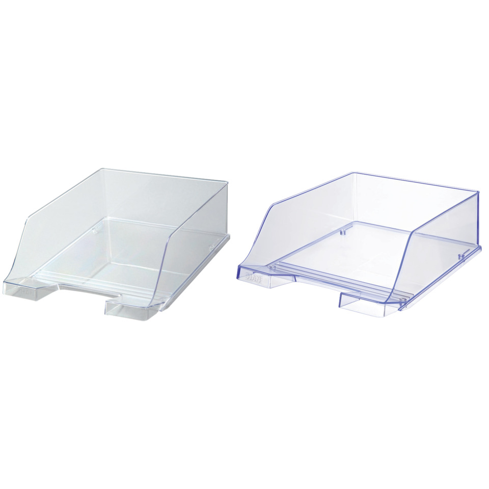 Ablagebehälter, Schubladenorganizer, Transparent, Kunststoff, zweiteilig