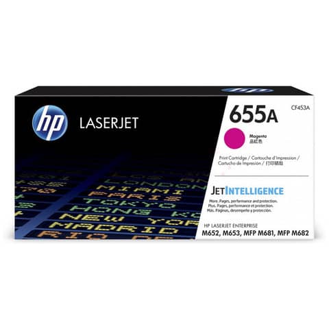 Lasertoner Nr. 655A magenta HP CF453A