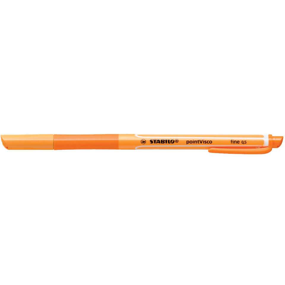 marker, orange, Kugelschreiber, Stabilo, PointVisco