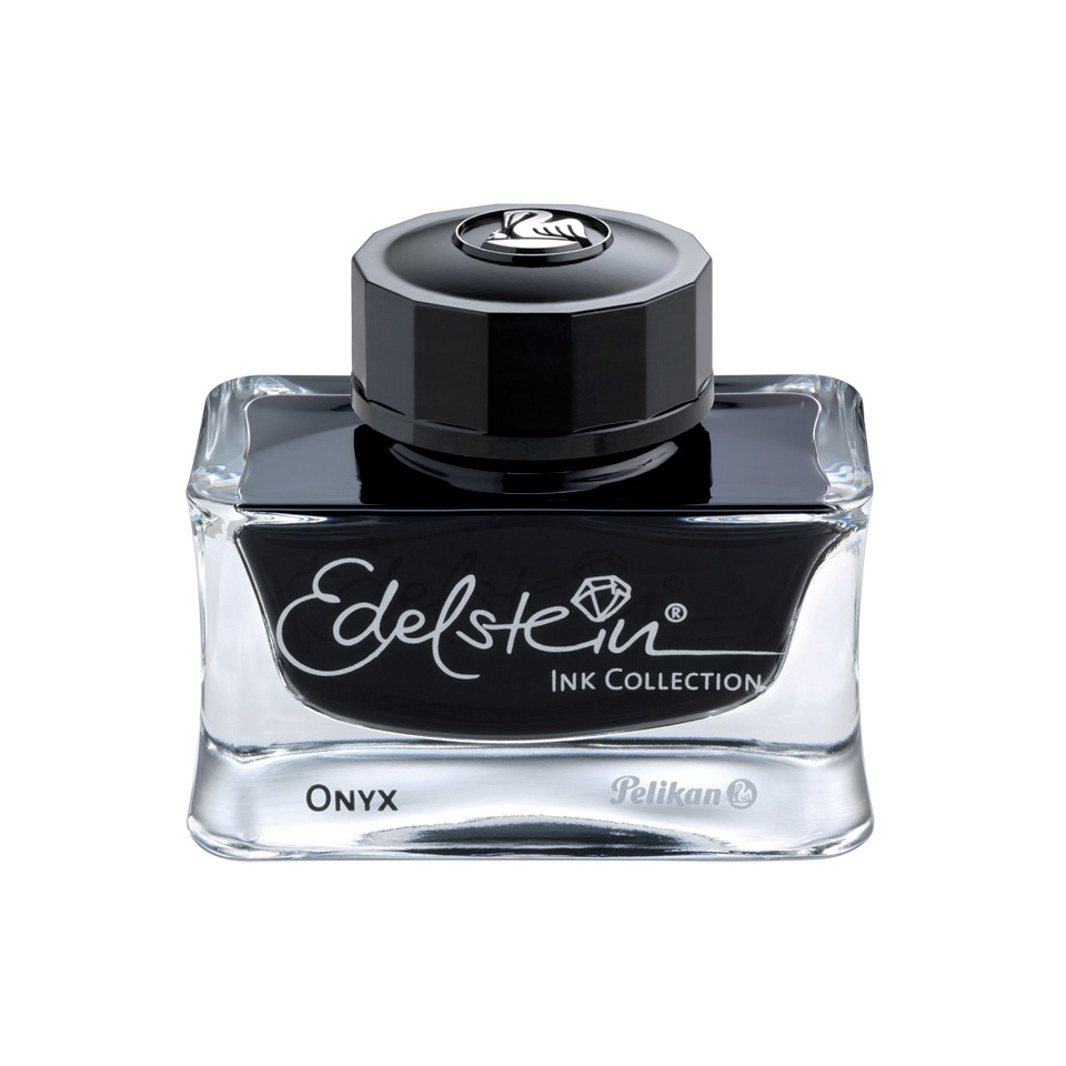Tintenflasche, Edelstein Ink, Onyx-Tinte, Pelikan, Kunsttinte