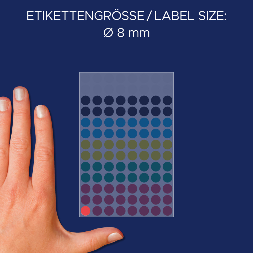 Finger, Fingerabdruck, Punktedruck, Aufkleber, Punktengitter