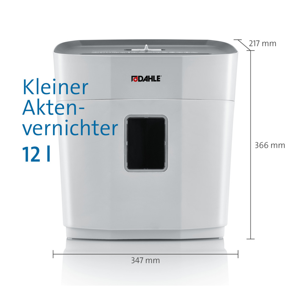 Aktienschnitzer, Aktenschredder, 12 l, Kleiner Vindstuk, Schredder klein