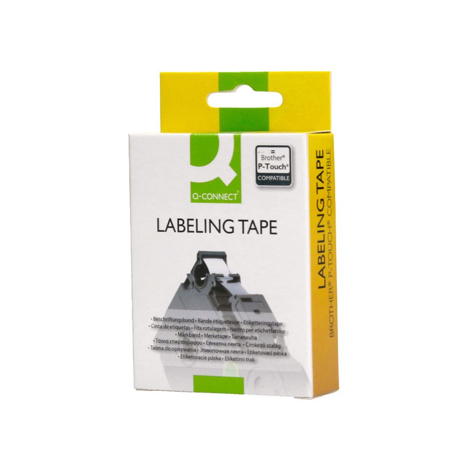 Labeling tape, Tape box, Label tape, Brushed?, Kompatibel mit Brother