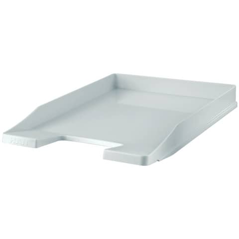 Briefablage JUNIOR, DIN A4/C4, flach, stabil, stapelbar, lichtgrau HAN 1025-11