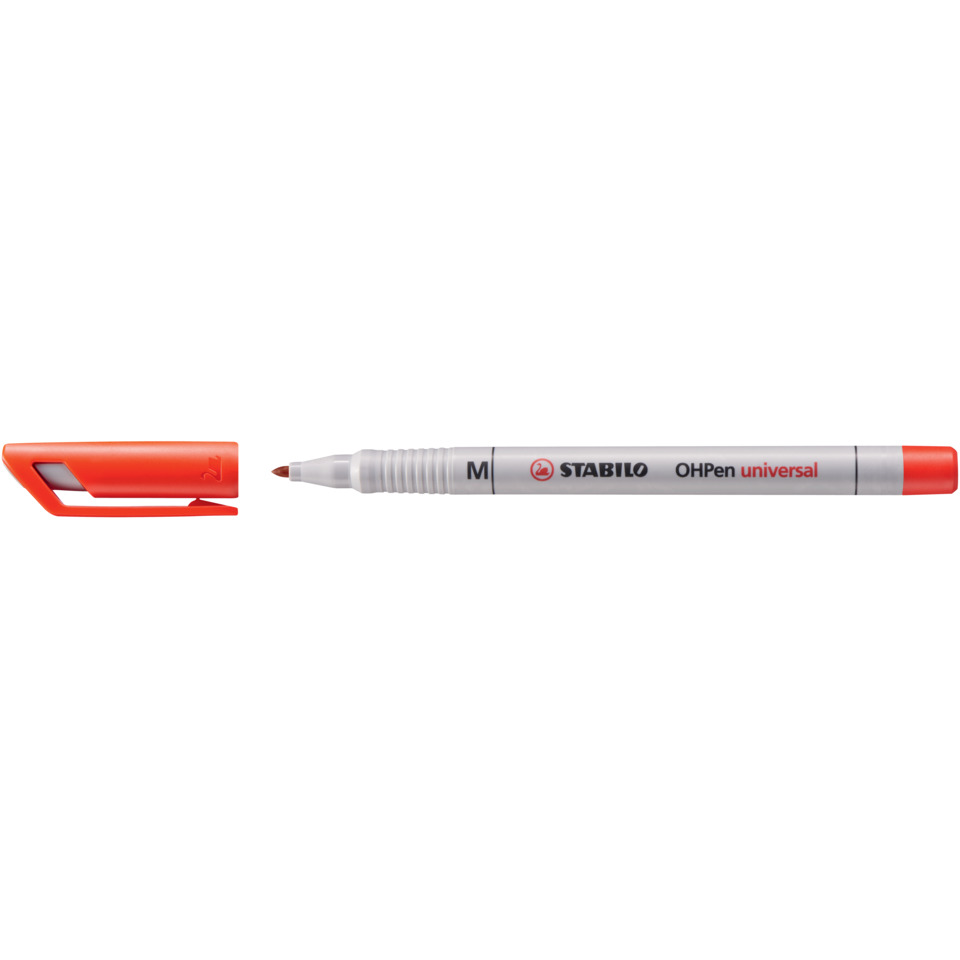Marker, Permanent marker, Whiteboard marker, Orange cap, Medium tip