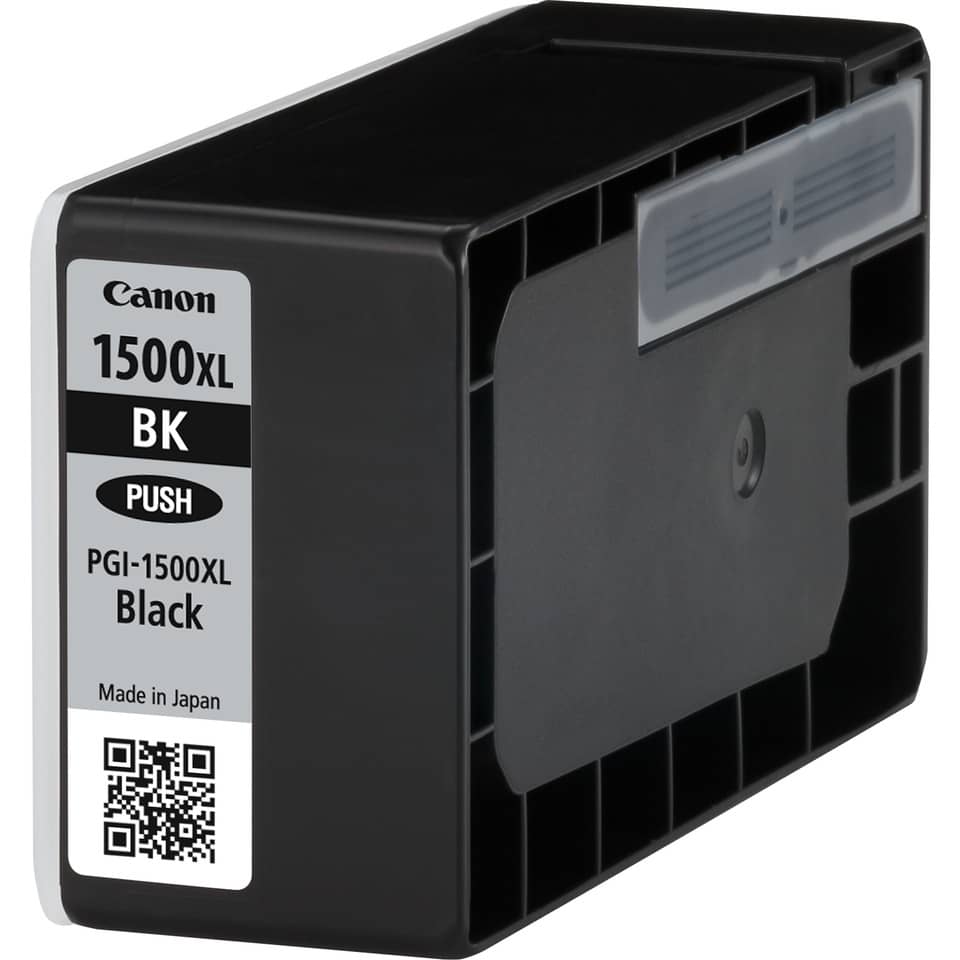 Tintenpatrone, Druckertinte, BK, 1500XL, Canon, PGI-1500XL, Made in Japan, Tintenpatrone Lila