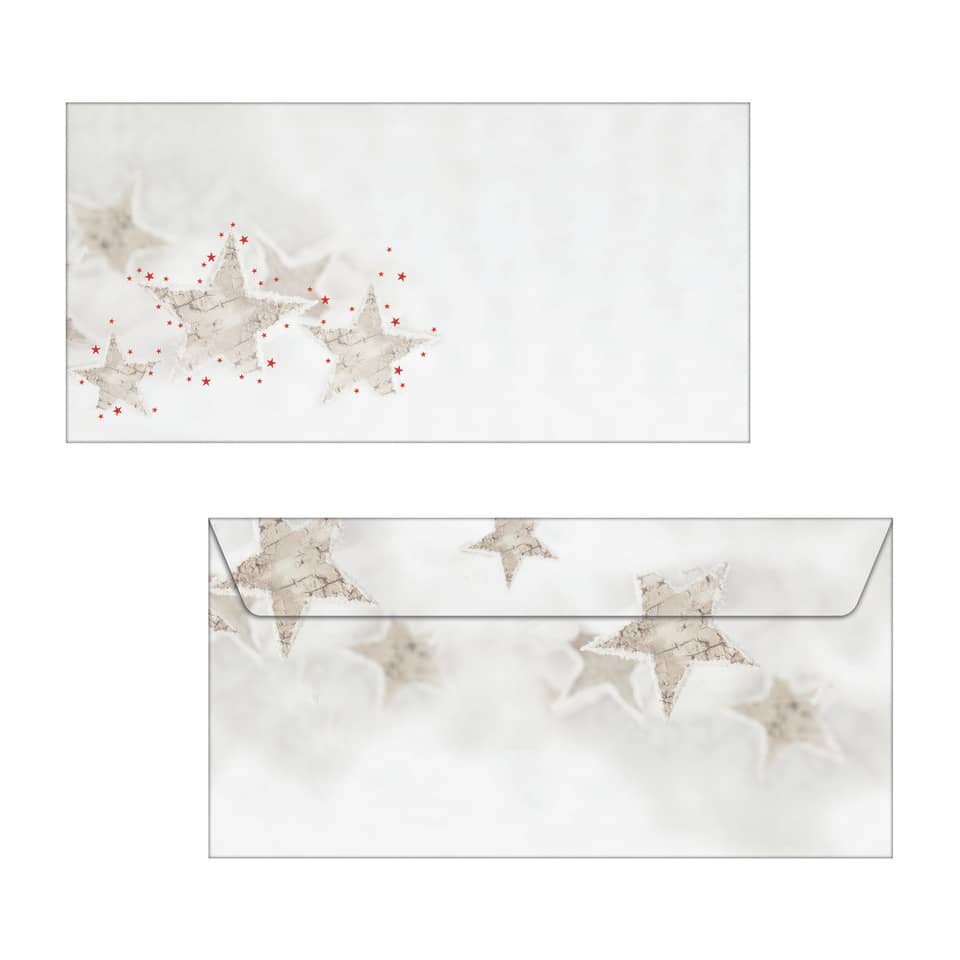 weihnachtskarten, sterne, weihnachtlich, minimalistisch, papier