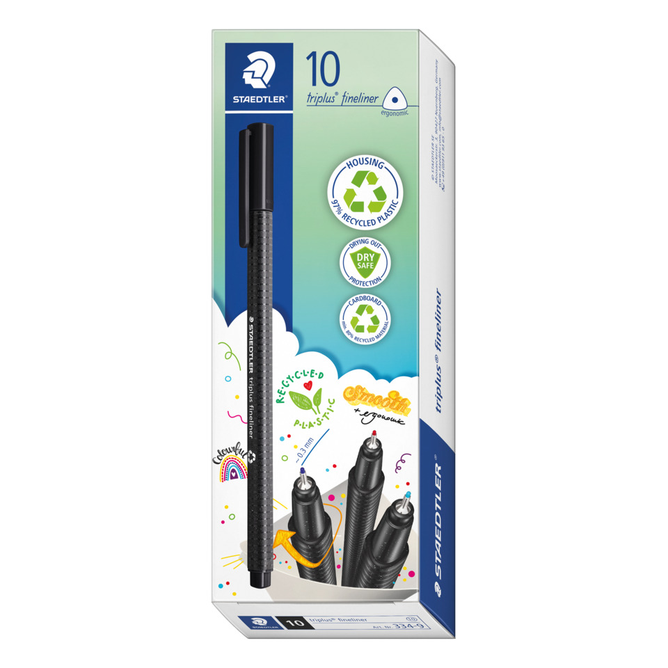 stift, mechanische bleistift, kohlenstoff, recyceltes plastik, verpackungskarton