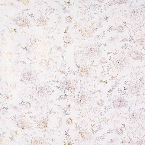 Geschenkpapier Hybrid Heritage flieder, 50x70cm TURNOWSKY 01 468