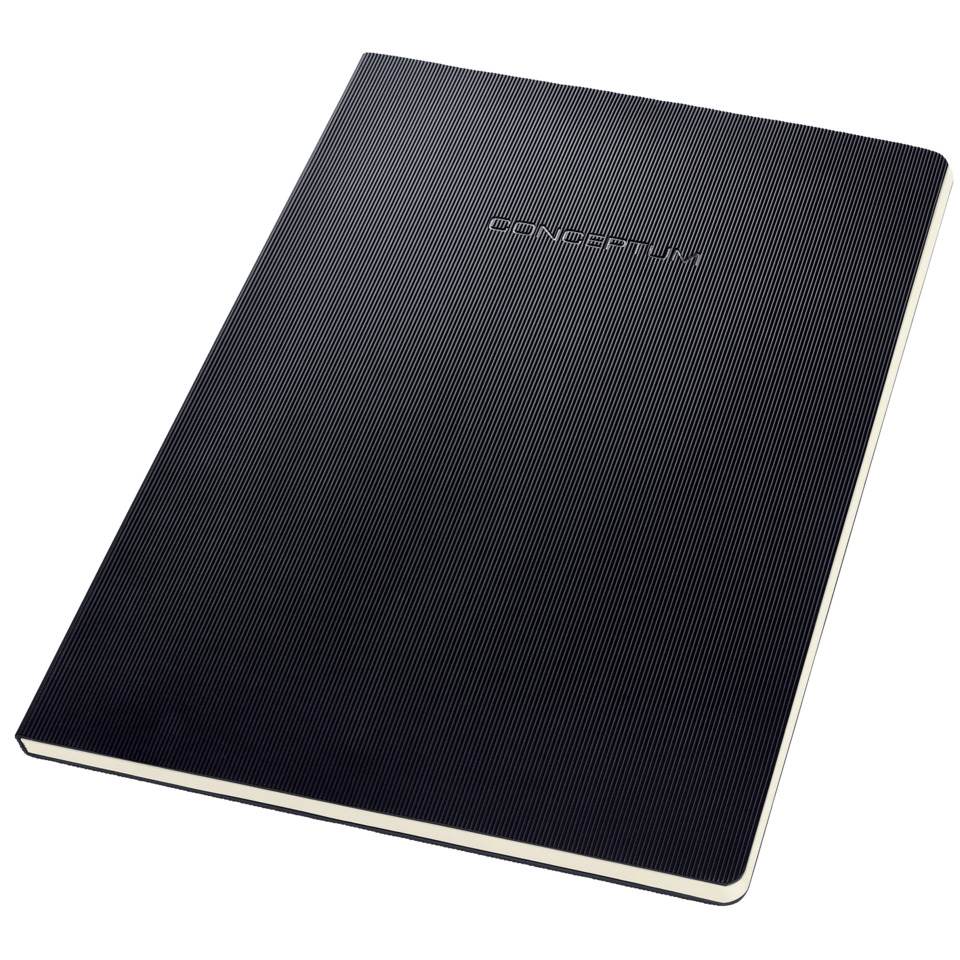 Notizbuch, Gepresst, Rippendesign, Karten?, Notizheft, notebook, Hardcover, schwarz, Textur, Tagebuch