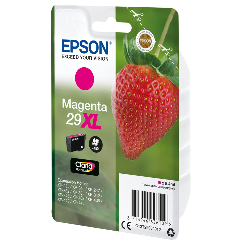 Magenta, Tintenpatrone, XL, Stiftgröße, Epson Pumpenteile