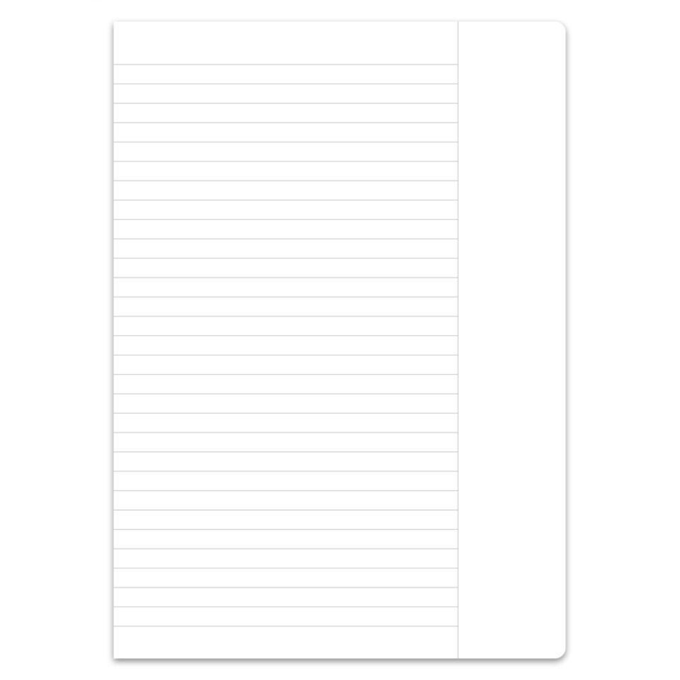 notebook, lined, white, cover, paper
