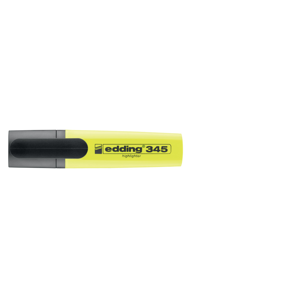 Highlighter, Neon Gelb, Edding 345, Marker, Highlight Pen