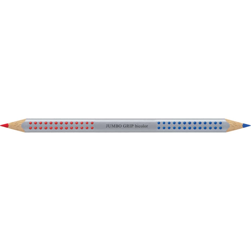 Bleistift, Zweifarbig, Griffstippen, Jumbo-Griff, Bicolor-Bleistift