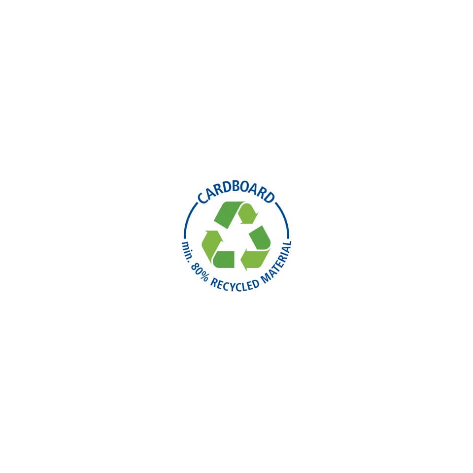 recyceltes Material, Karton, Logo, Öko, Symbol
