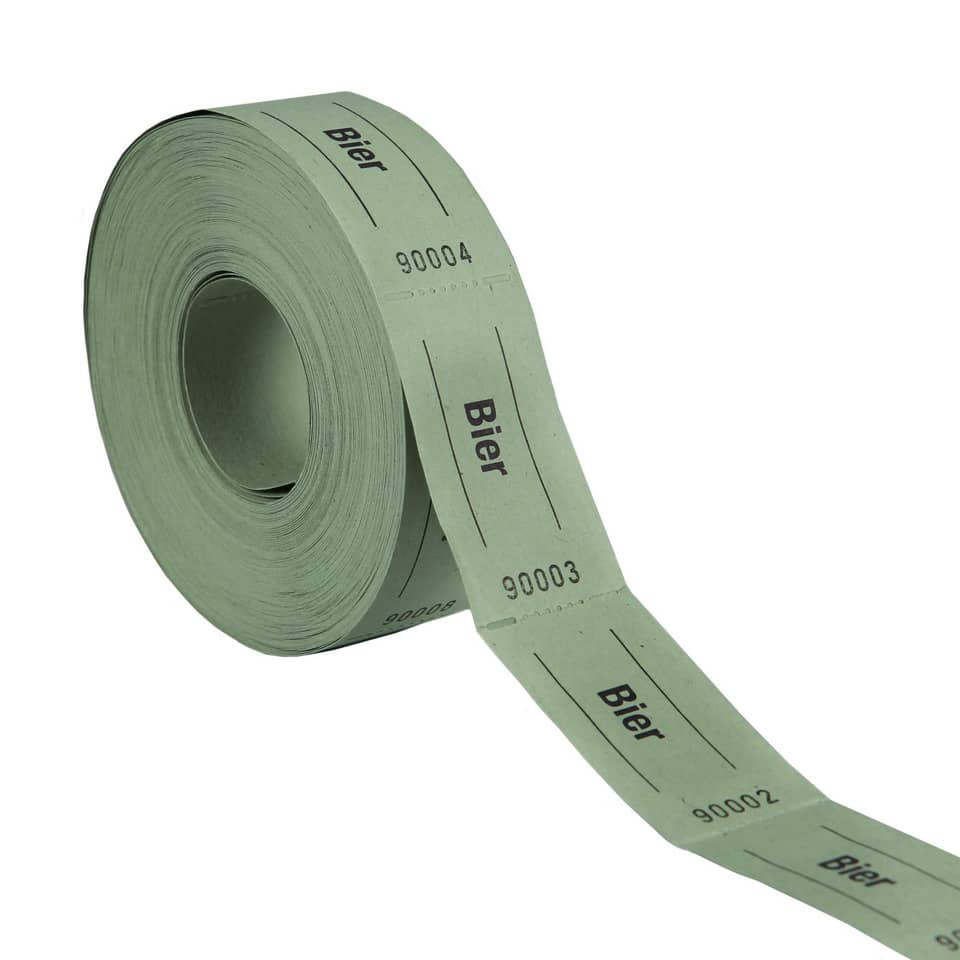 Etikettenband, Etikettenrolle, Beschriftungsband, Papierband, Spurmarkierung