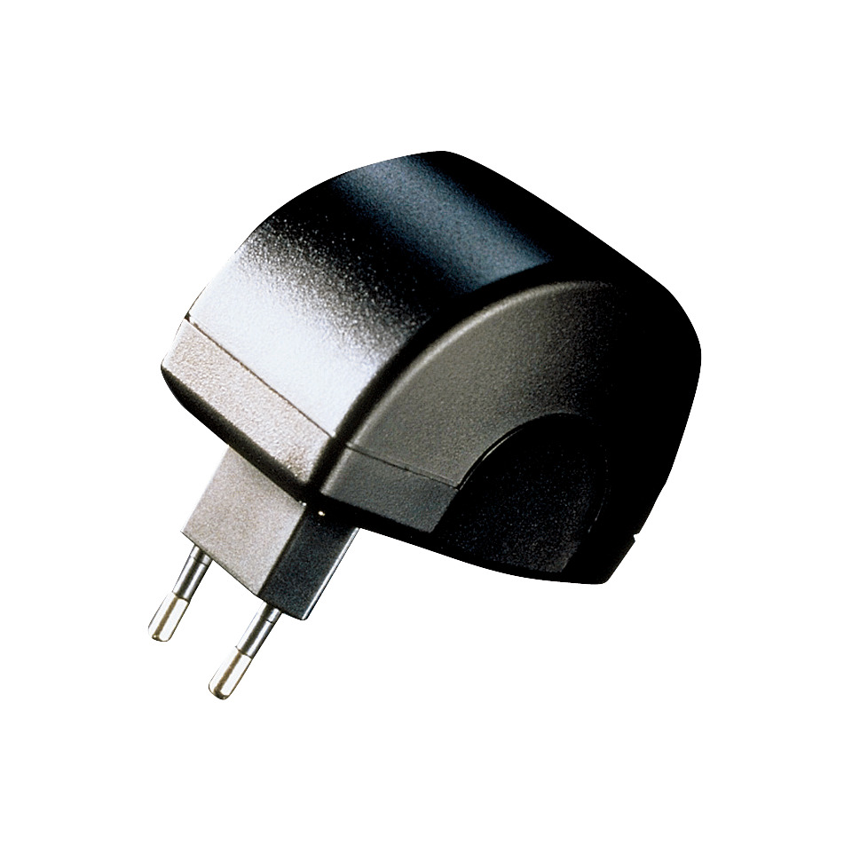 EU-Adapter, AC-Stecker, Stromstecker, Zweipoliger Stecker, Ladegerät