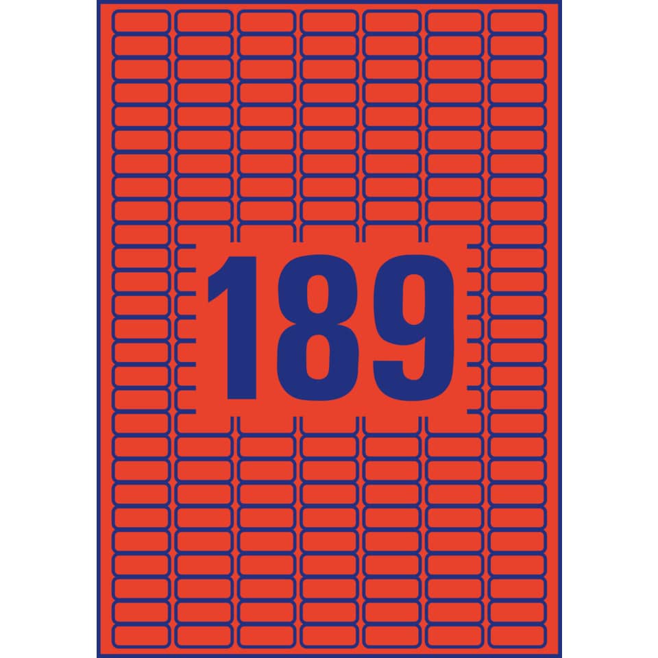poster, nummer, 189, orange, blau