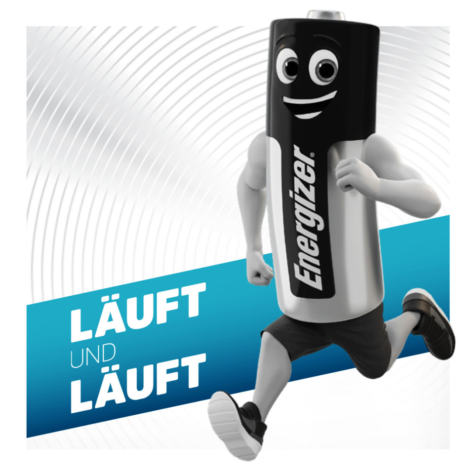 Bleistift-Batterie, Energiestift, Laufbatterie, Motivierter Werbeclip, Kunststoffkörper