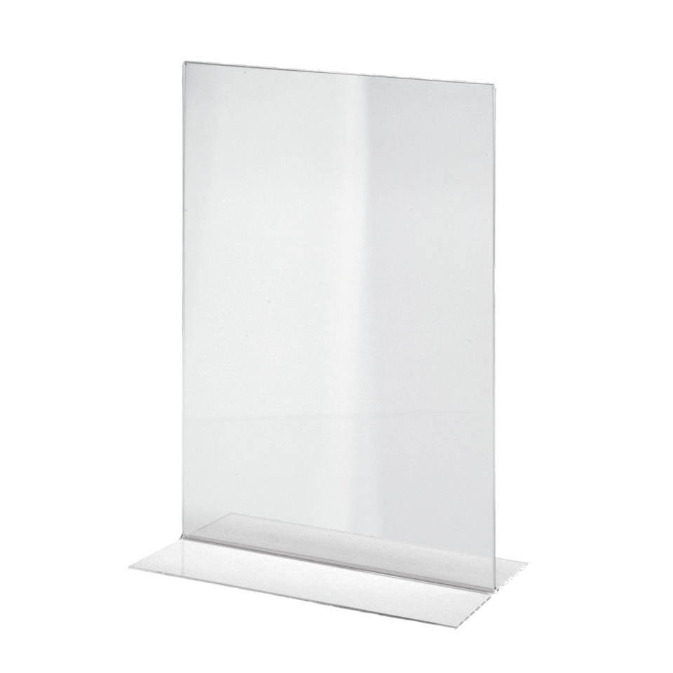 Displayschutz, Transparent, A4, Plastik, Halterung