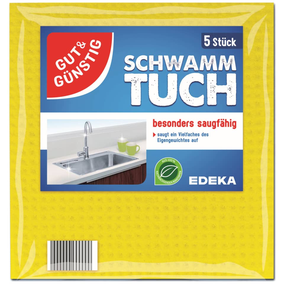 Schwammtuch, Küchenreiniger, Spüllappen, Silikontuch, Einweg-Tuch