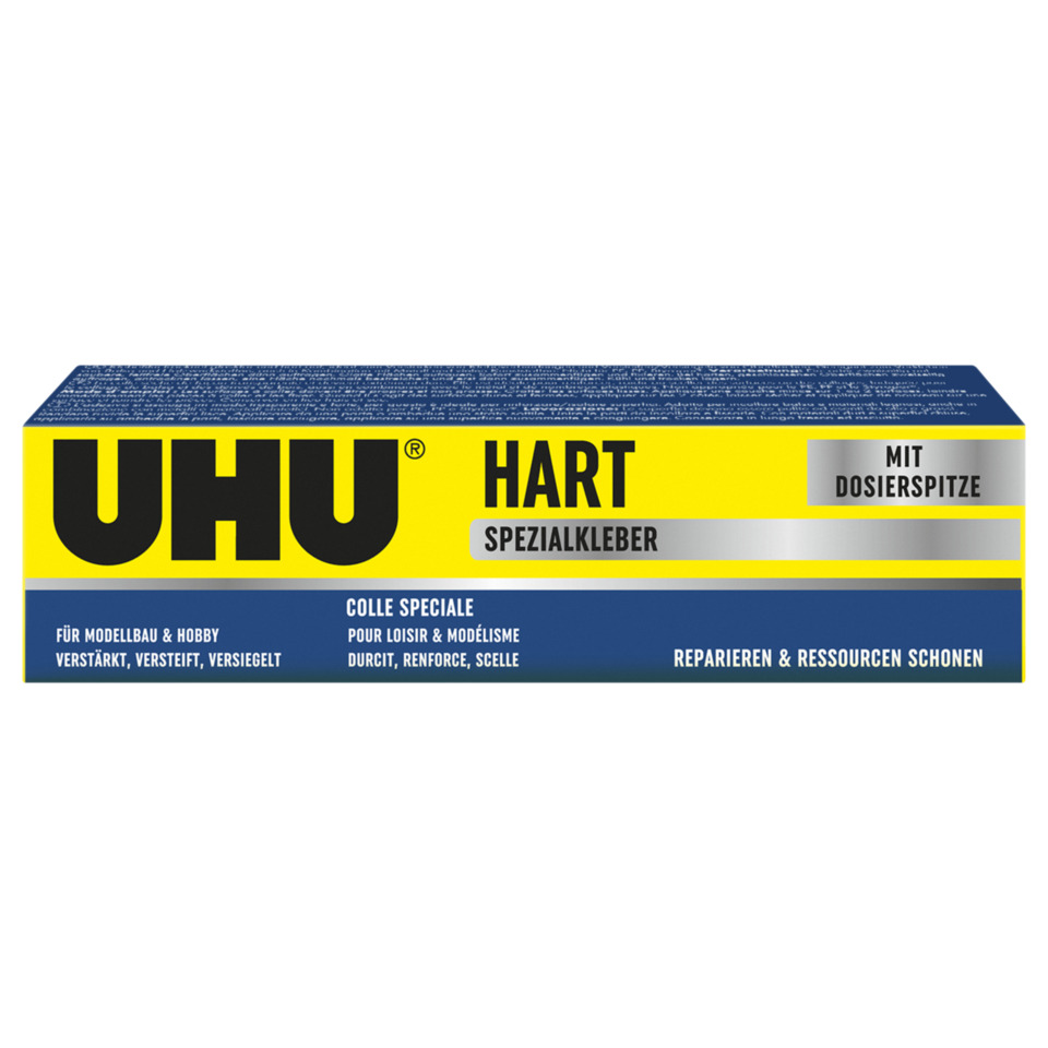 Klebeband, Kleber, Haushaltsprodukt, UHU Hart, Spezialkleber