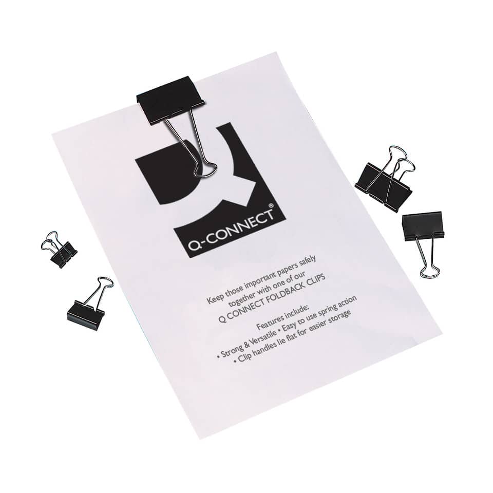 Ordnerpapier, Klammerclips, Bindeklammern, QA-Connect, Dokumentenclip