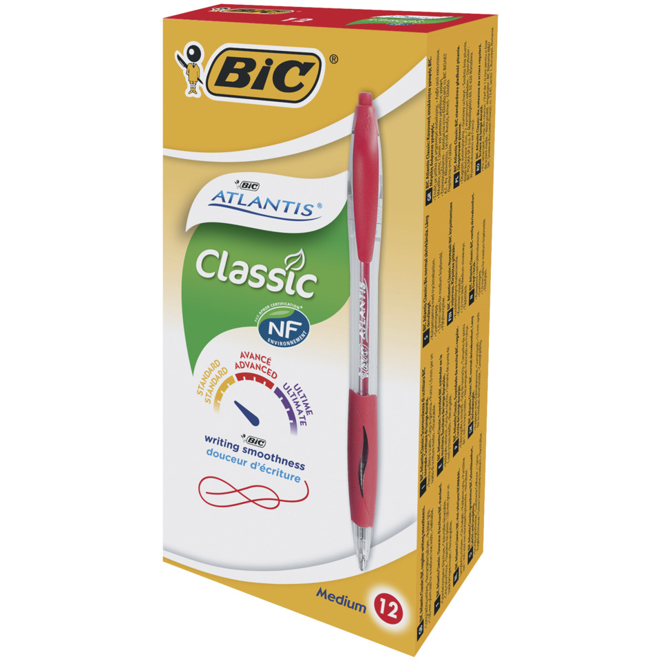 Kugelschreiber, Gelstift, Schreibset, Medium, BIC Classic Atlantis
