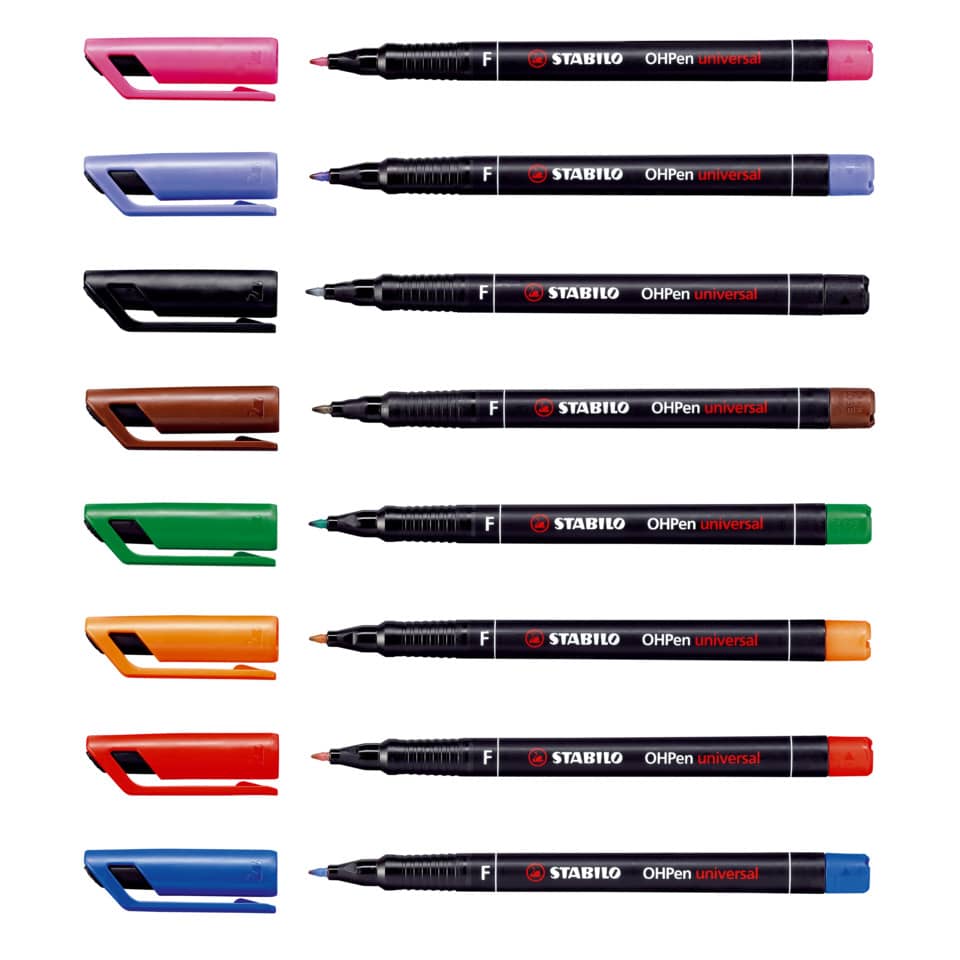 Marker, Permanent marker, Fine liner, Multi-color set, Colored marker