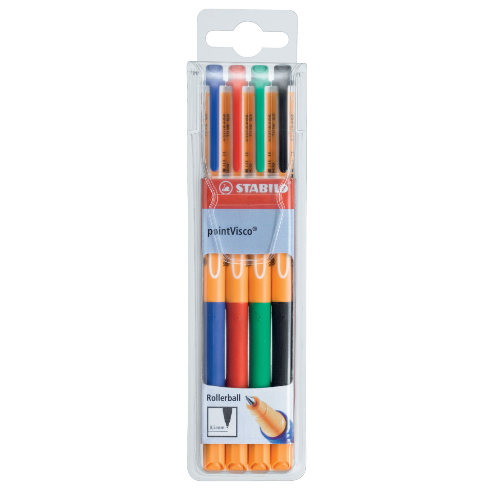 Stabilo, PointVisco, Rollerball, Kugelstift, Tintenstift