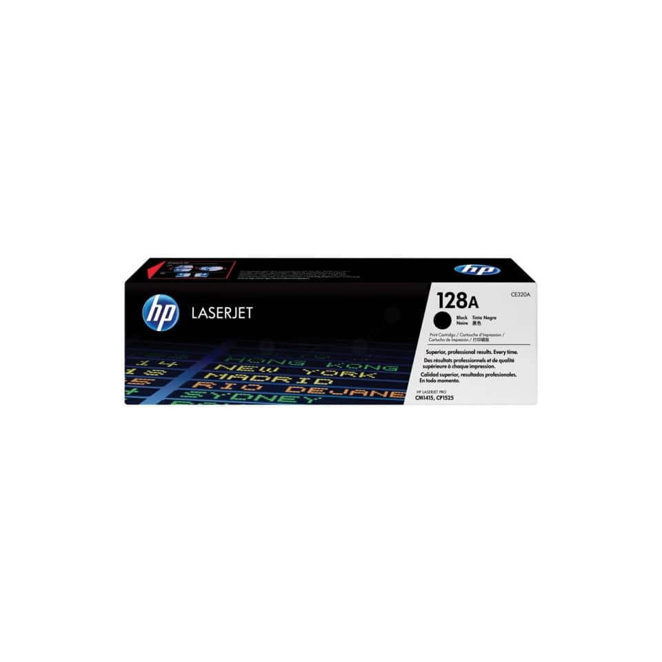 laserjet, tintenpatrone, hp, 128A, schwarz