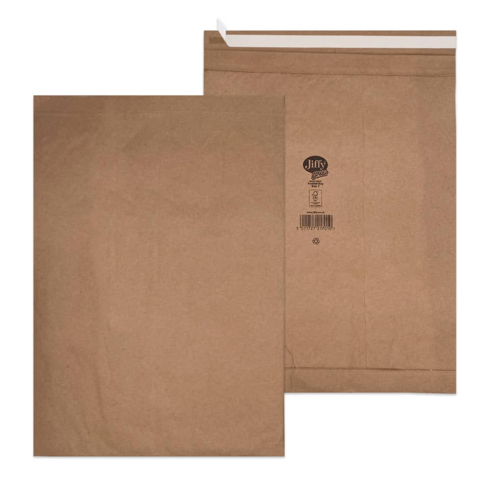 Pillow, Papiertüte, Braune Tüte, Doppelpack, Flachbeutel
