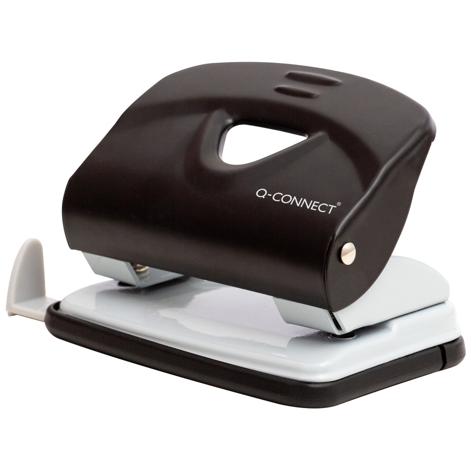 stapler, Tacker, Schwarz, Glatte Oberfläche, Q-Connect
