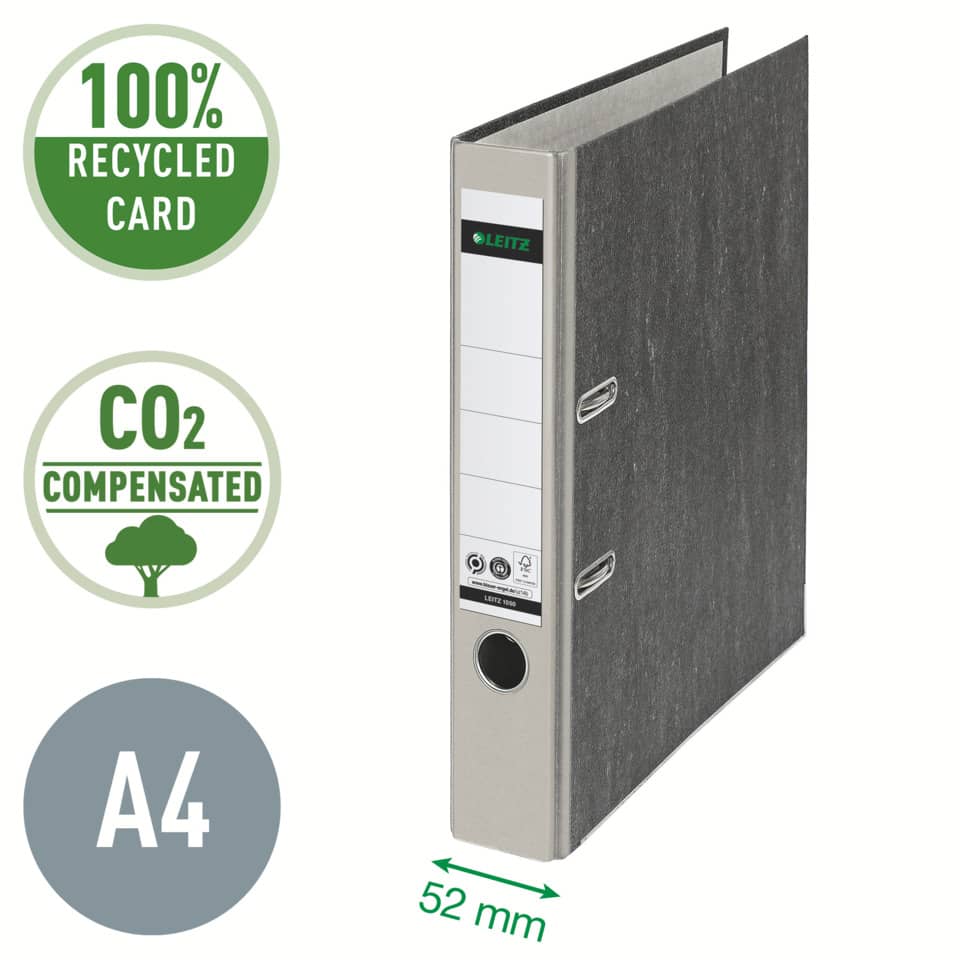Recycling-Ordner, A4, Büroordner, Kunststoff, CO2-kompensiert