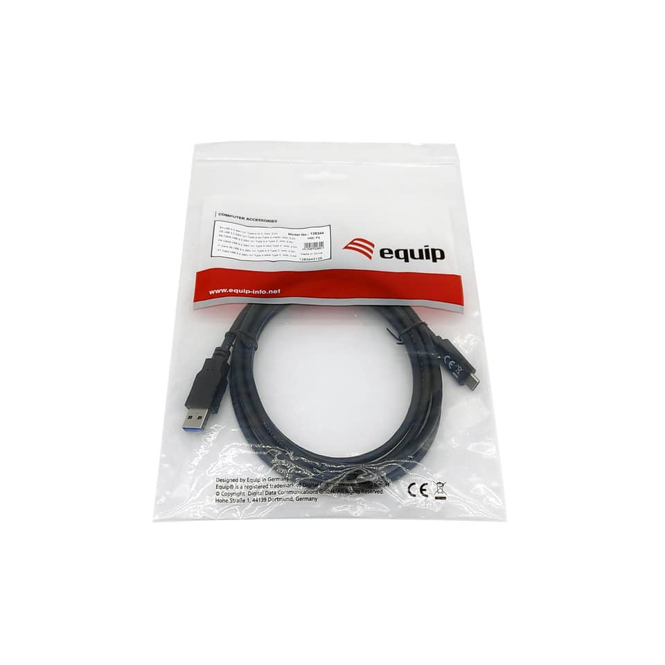 USB-Kabel, Datenkabel, Verpackung, Equip-Kabel, Coiled Kabel
