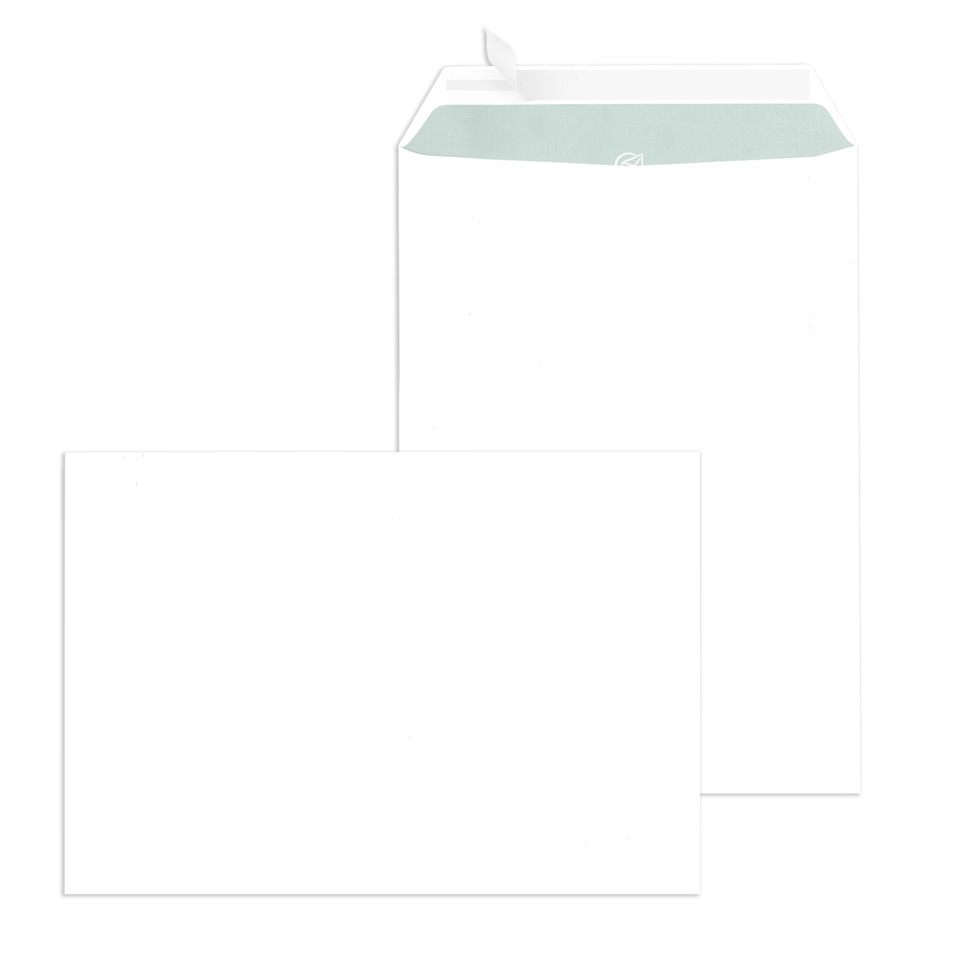 Briefpapier, Umschlag, weiß, einfaches Design, leicht