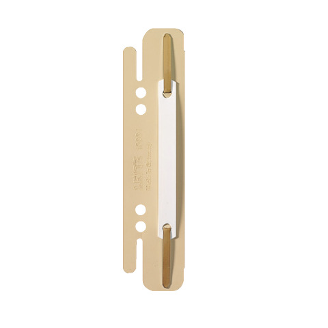 Heftstreifen einsteckbar, 38 x 158 mm, PP, 25 Stück, sand LEITZ 6130-00-12