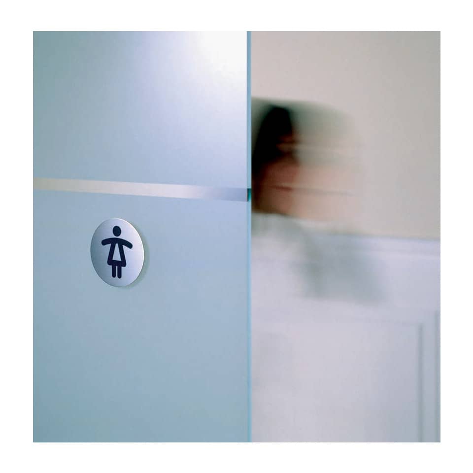 toilet, urinal, Badezimmer, Hinweisschild, Tür