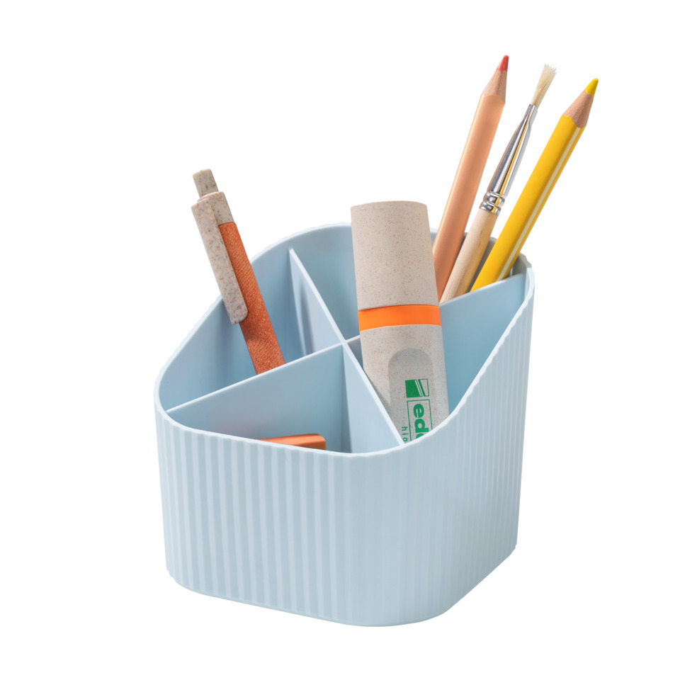 Schreibtisch-Organizer, Pinsel, Bleistifte, Karton?, Schreiberbedarf