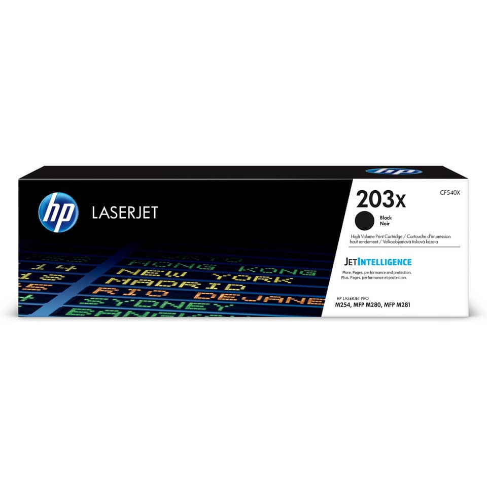 Druckerpatrone, HP LaserJet, Schwarz, 203x, JetIntelligence