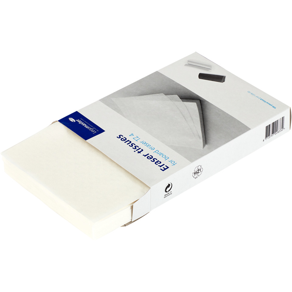 Löschpapier für TZ4 Whiteboardlöscher ,100 Stück LEGAMASTER 7-120600 Erste Hilfe, Kiste