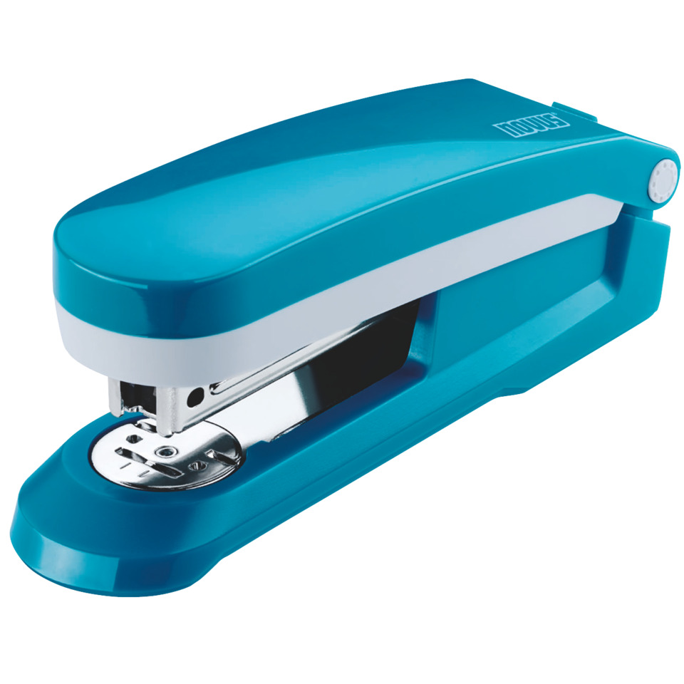 stapler, tacker, klemmsystem, stahlstift, blau
