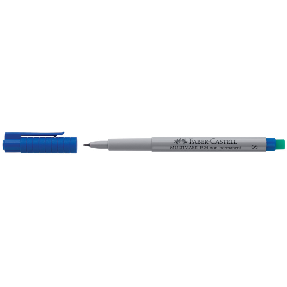 Marker, Filzstift, Blau, Feinspitze, Markenlabel