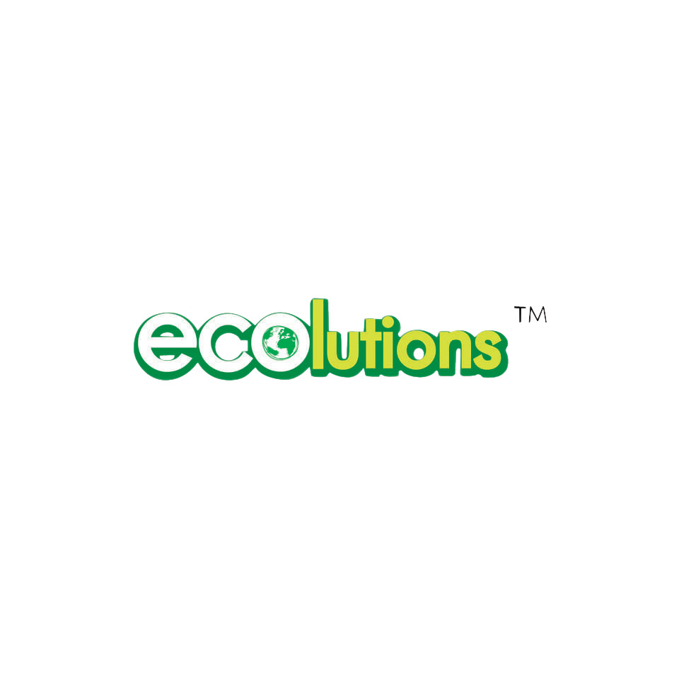 logo, ecolutions, grün, bunt, markenzeichen